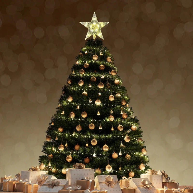 Glowing Christmas 15cm Tree To - Star Tree Topper บทวิจารณ์และราคา