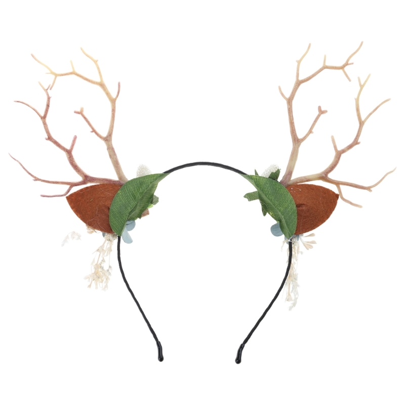 Branch Reindeer Antler Hair Ho - Reindeer Antlers Headband บทวิจารณ์และราคา