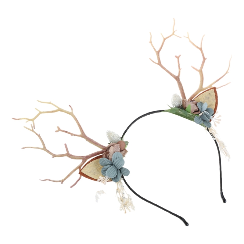 Branch Reindeer Antler Hair Ho - Reindeer Antlers Headband บทวิจารณ์และราคา