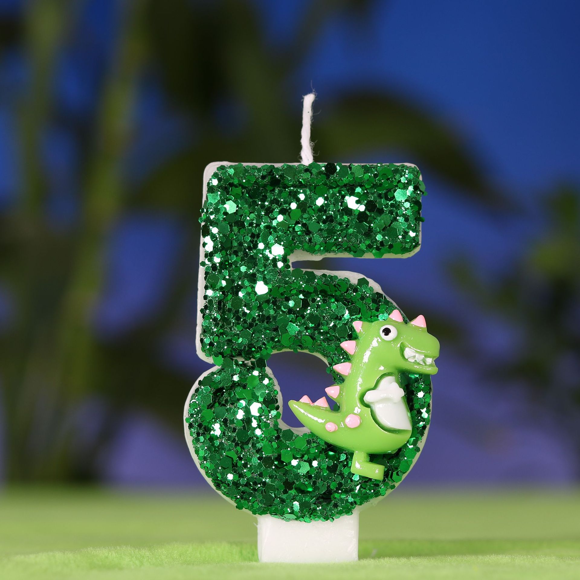 Cartoon Dinosaur Digital Birth - Holiday Candle Set บทวิจารณ์และราคา
