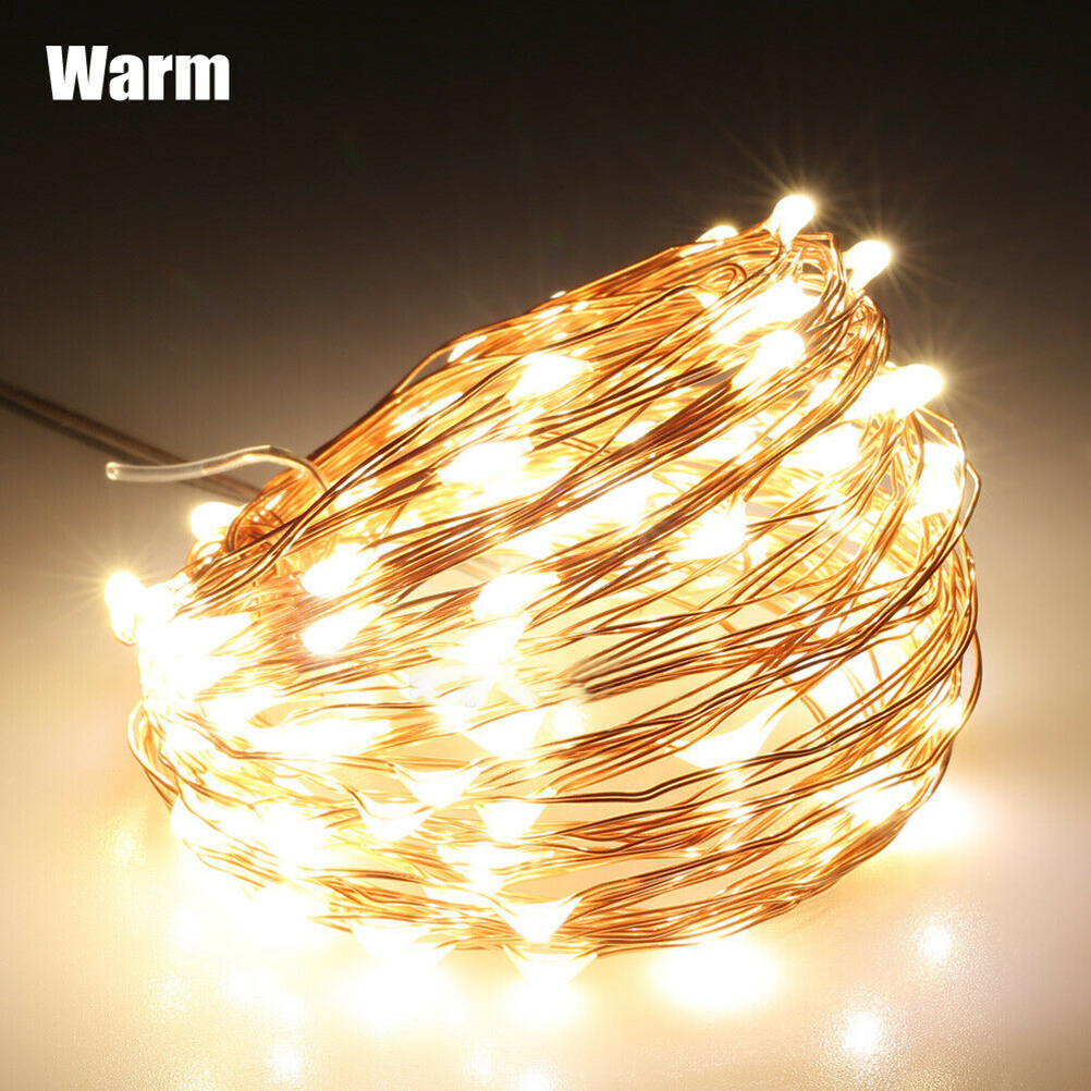 Copper Wire Lamp 10M LED Fairy - Led Fairy String Lights บทวิจารณ์และราคา