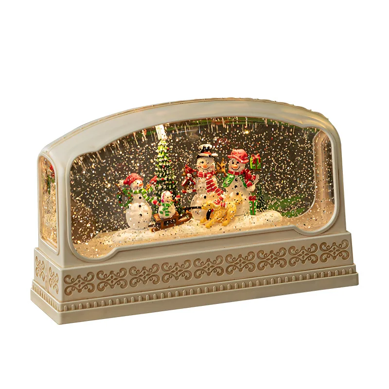 Rectangular Resin Snow Globe M - Snow Globe Musical บทวิจารณ์และราคา