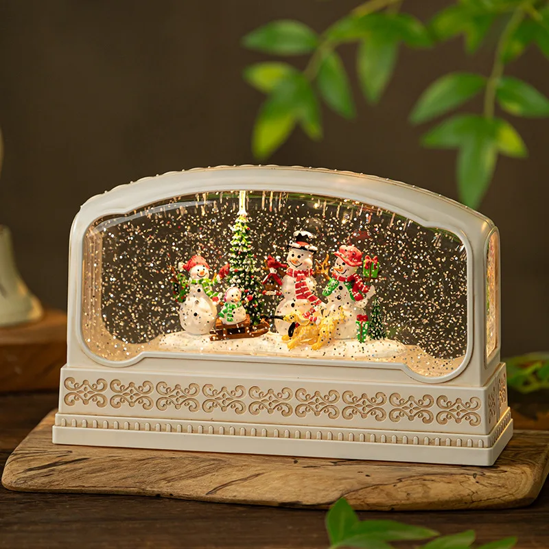 Rectangular Resin Snow Globe M - Snow Globe Musical บทวิจารณ์และราคา