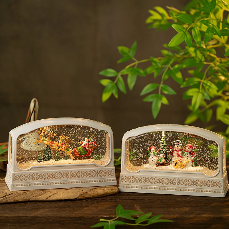 Rectangular Resin Snow Globe M - Snow Globe Musical บทวิจารณ์และราคา