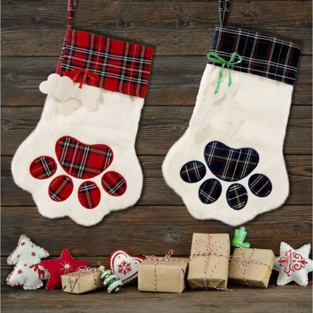 Christmas Socks New Year Decor - Christmas Stocking Hanging บทวิจารณ์และราคา
