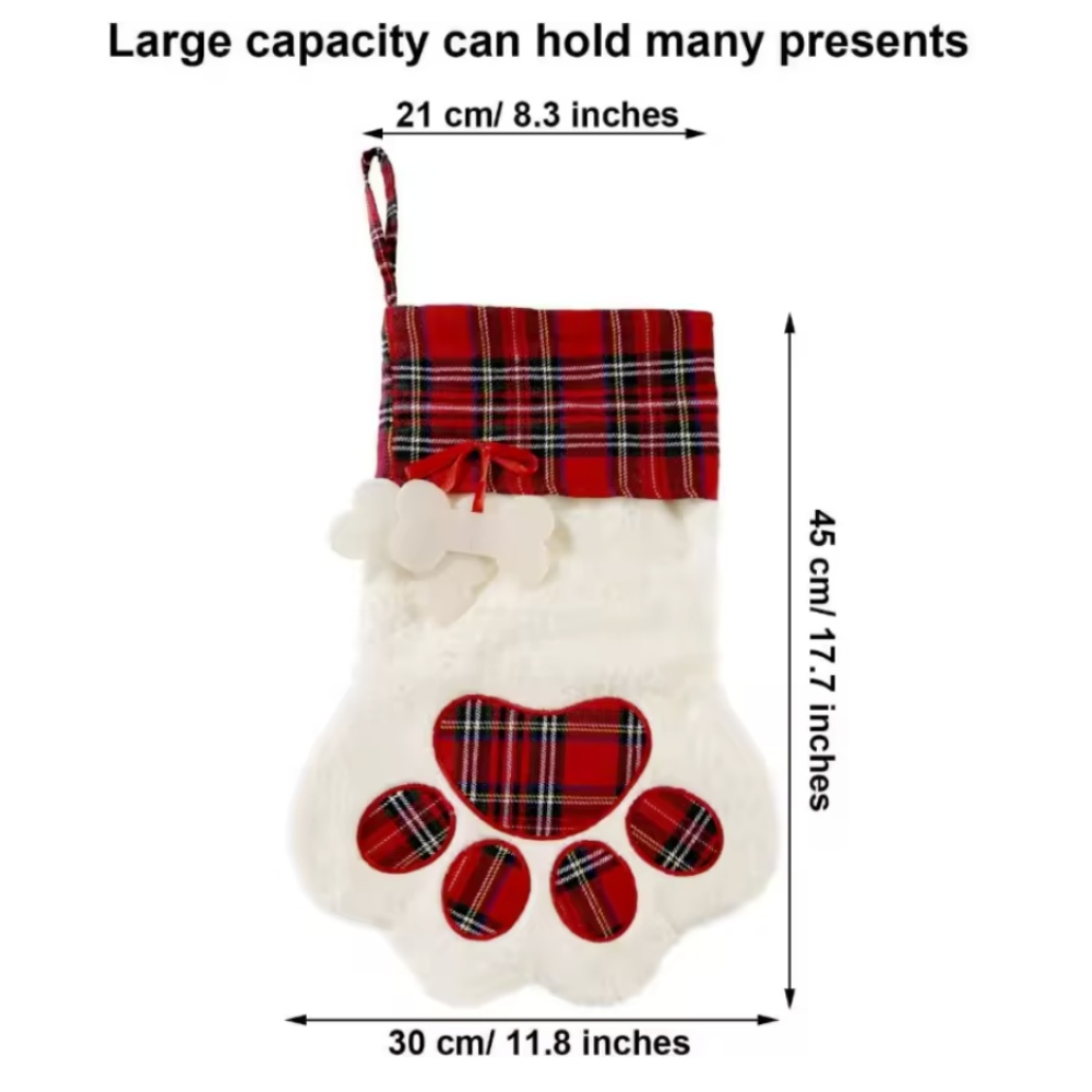 Christmas Socks New Year Decor - Christmas Stocking Hanging บทวิจารณ์และราคา