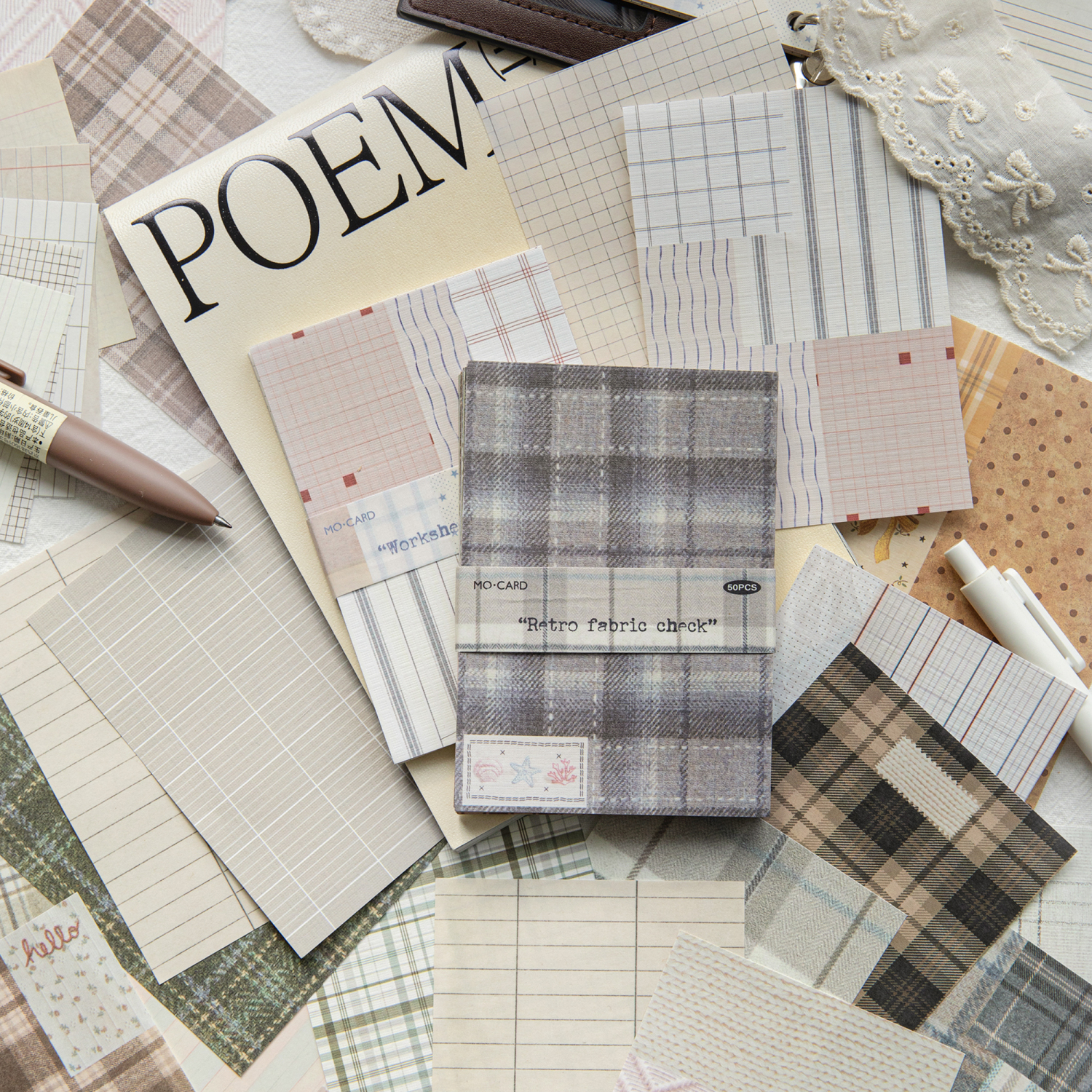50pcs creative plaid Decor Scr - Christmas Throw Blanket บทวิจารณ์และราคา