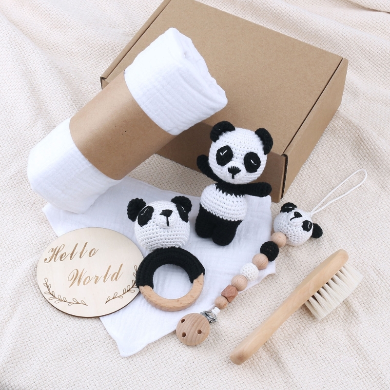 1 Set Baby Stuffed Animal Doll - Gift Box Wrap Set บทวิจารณ์และราคา