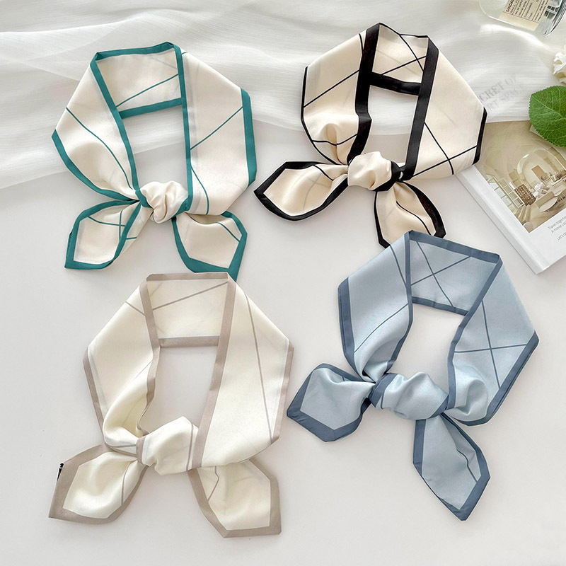 Versatile silk scarf, thin, lo - Ribbon Bow Gift บทวิจารณ์และราคา