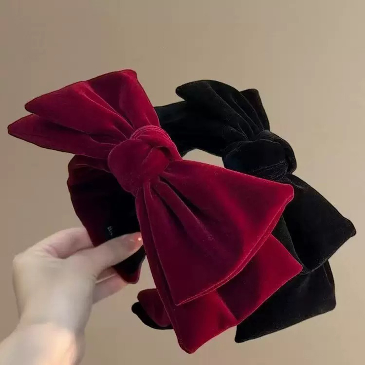 AWAYTR 1pc Large Velvet Bow Ha - Ribbon Bow Gift บทวิจารณ์และราคา