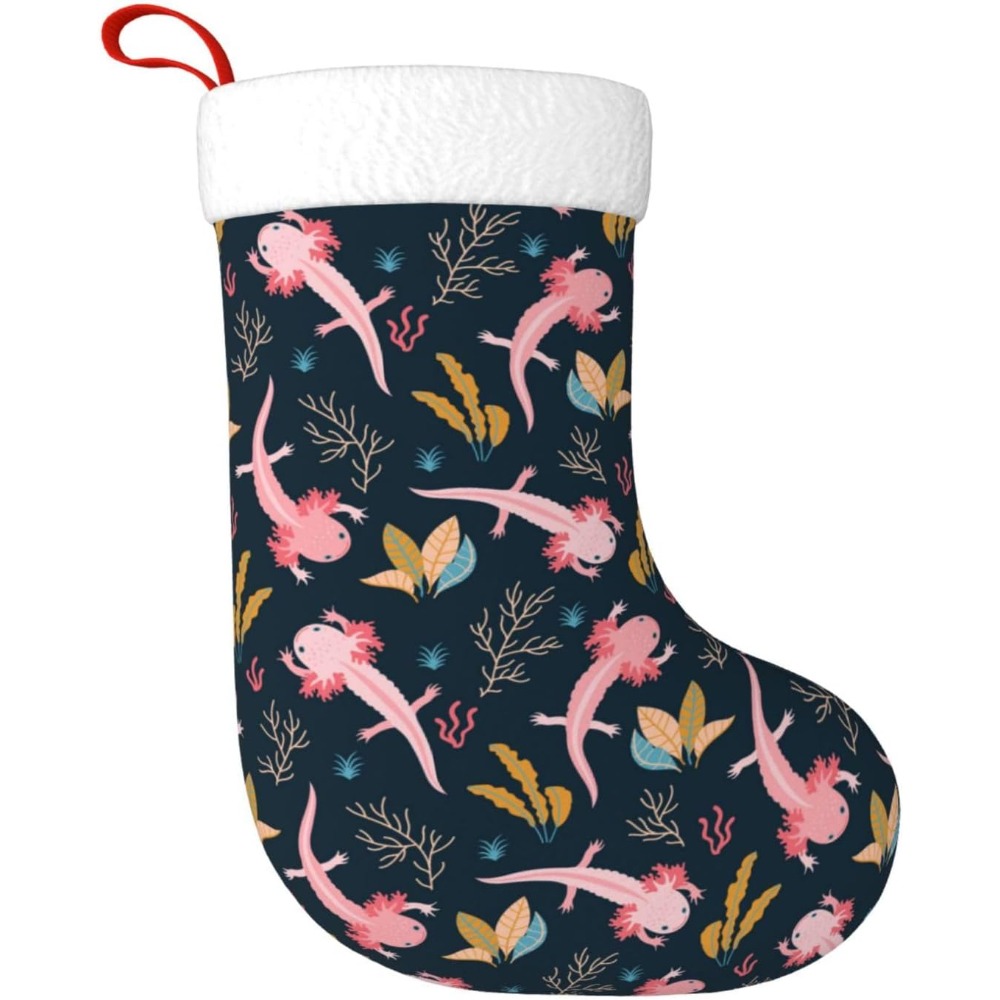 Cute Axolotl Christmas Stockin - Christmas Stocking Hanging บทวิจารณ์และราคา