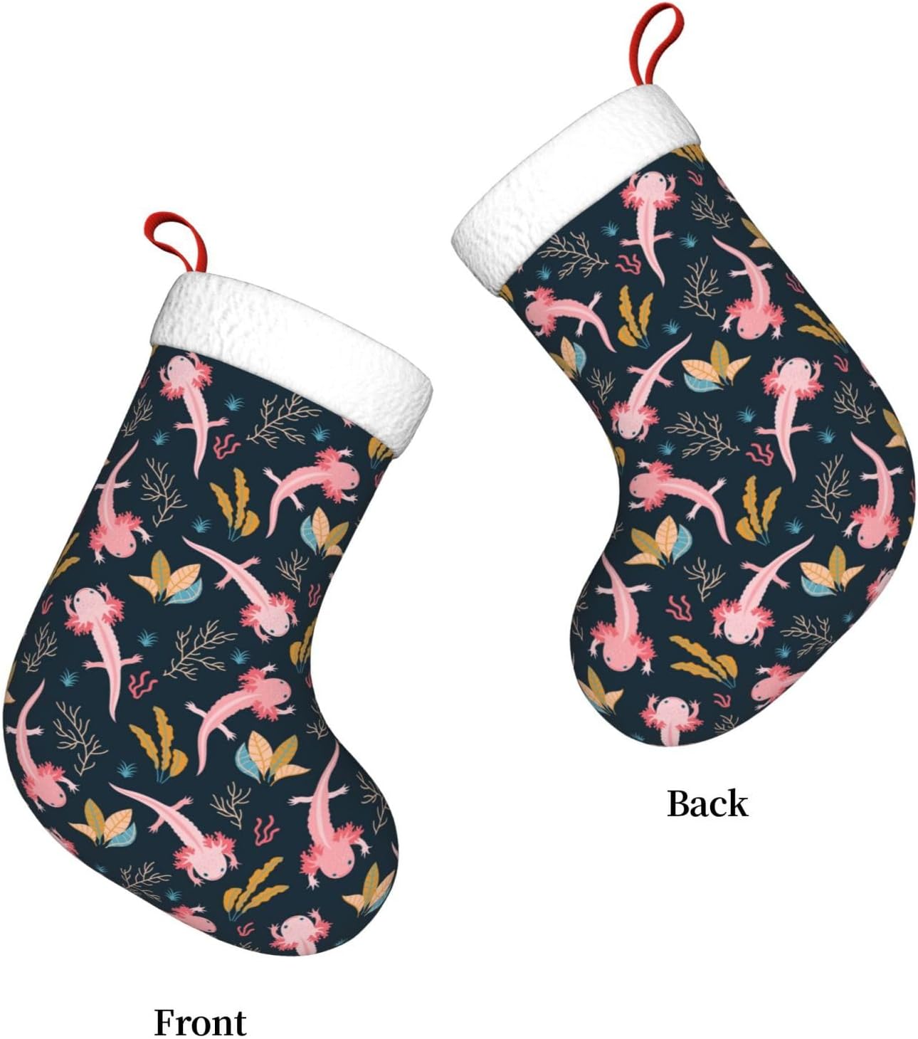 Cute Axolotl Christmas Stockin - Christmas Stocking Hanging บทวิจารณ์และราคา