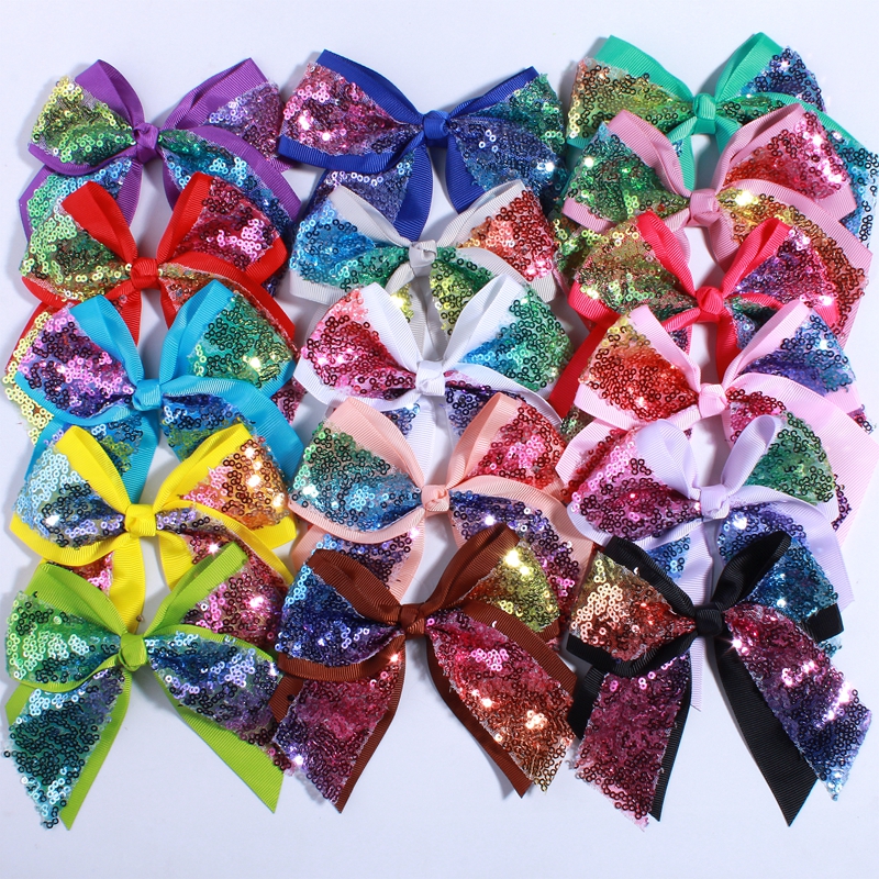 12CM Big Bling Sequins Grosgra - Ribbon Bow Gift บทวิจารณ์และราคา