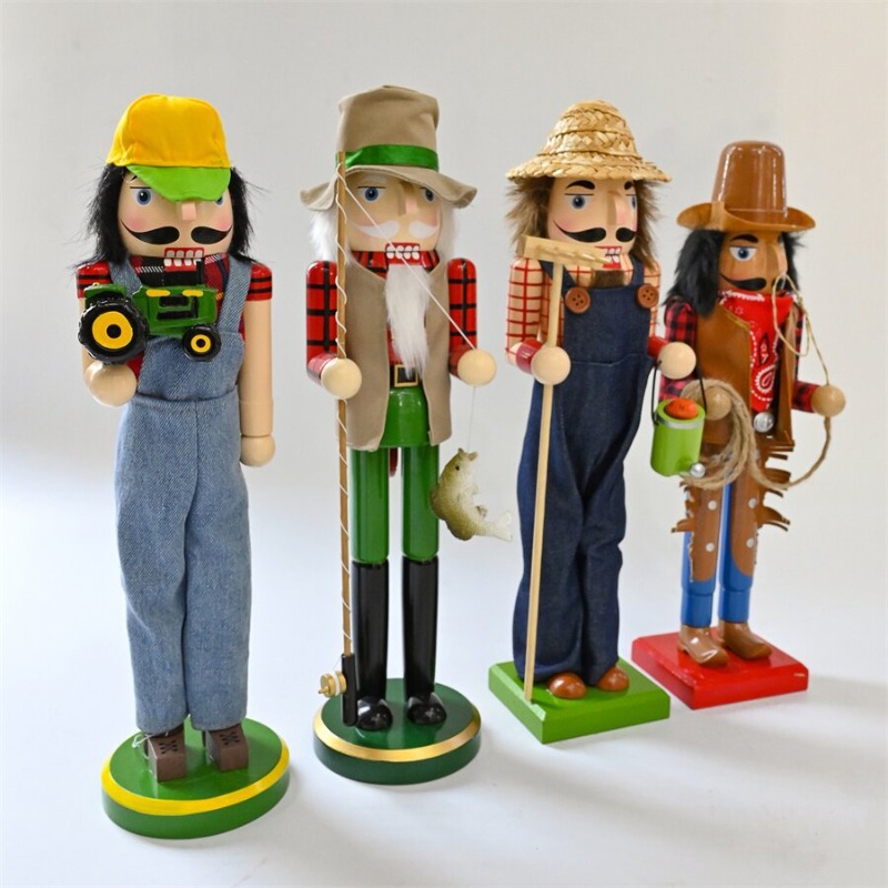 Wooden Nutcracker Soldiers Dri - Nutcracker Figurine บทวิจารณ์และราคา