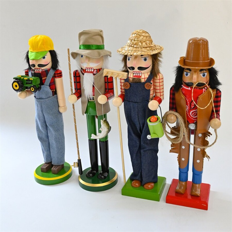 Wooden Nutcracker Soldiers Dri - Nutcracker Figurine บทวิจารณ์และราคา