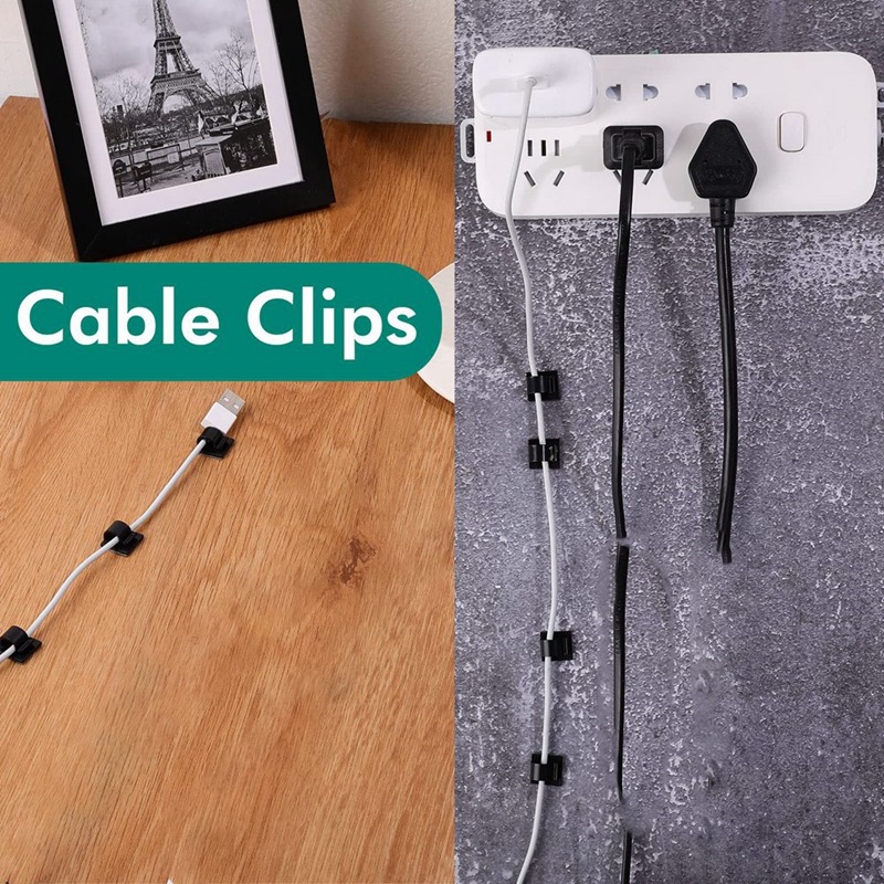 50 Pcs Mini Cable Clips Hooks  - Christmas Lights Outdoor บทวิจารณ์และราคา