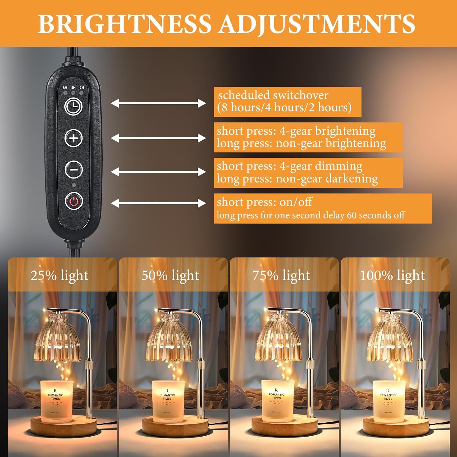 Adjustable Height Aromatherapy - Holiday Candle Set บทวิจารณ์และราคา