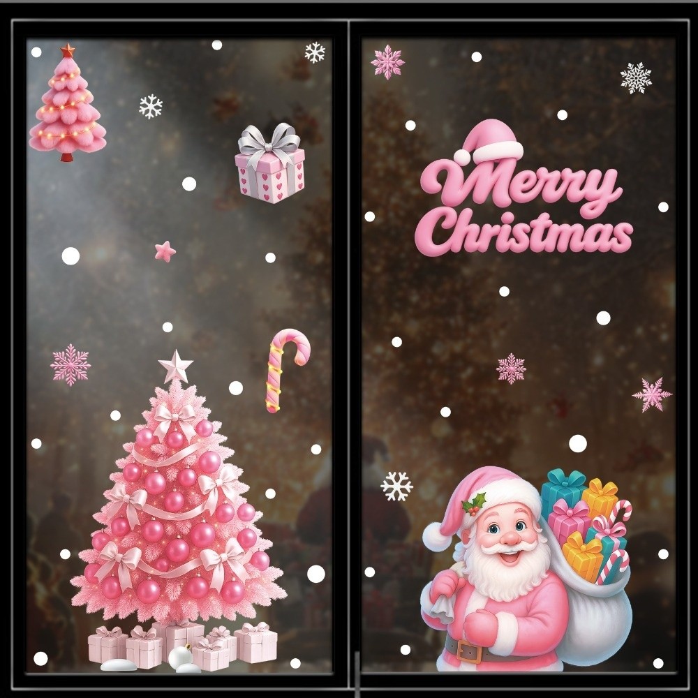 Removable PVC Window Stickers  - Snowflake Window Decal บทวิจารณ์และราคา