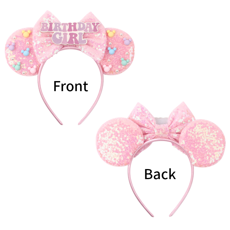 Girls Happy Birthday Minnie Mo - Ribbon Bow Gift บทวิจารณ์และราคา