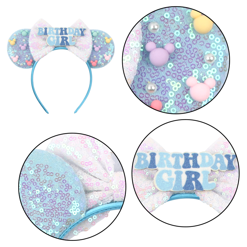 Girls Happy Birthday Minnie Mo - Ribbon Bow Gift บทวิจารณ์และราคา