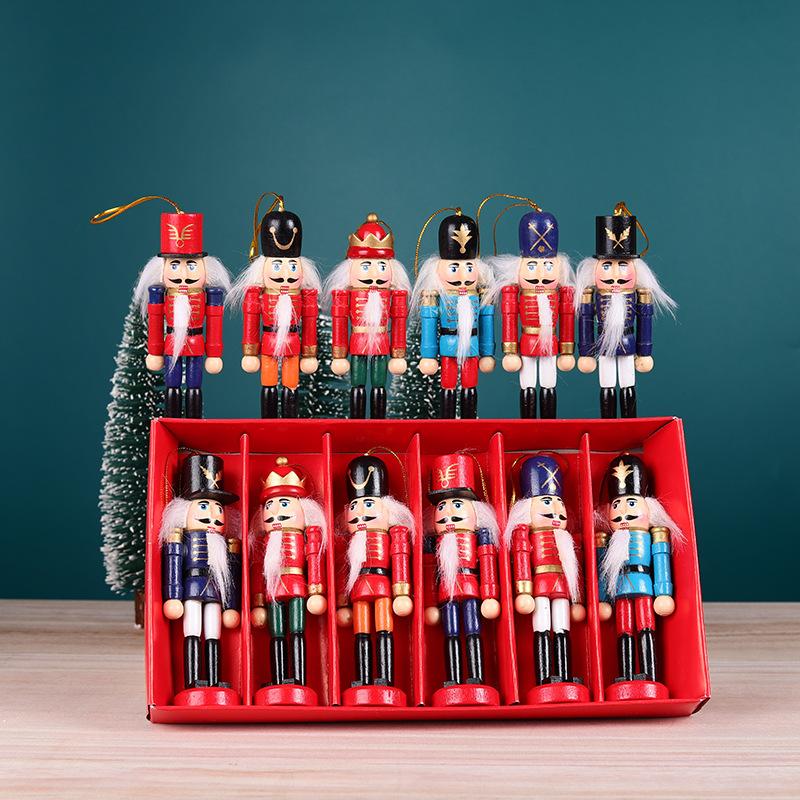 1/3/6Pcs Desktop Decor 12cm Mi - Nutcracker Figurine บทวิจารณ์และราคา