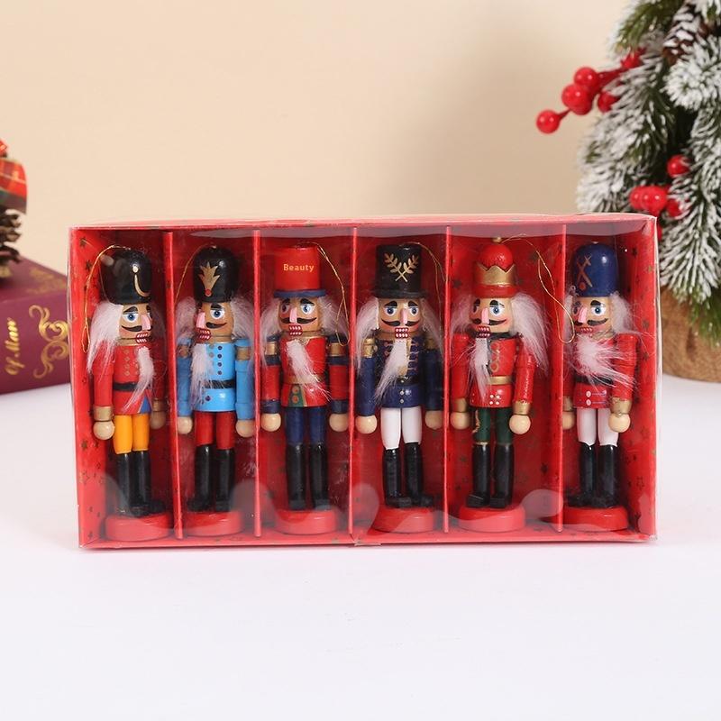 1/3/6Pcs Desktop Decor 12cm Mi - Nutcracker Figurine บทวิจารณ์และราคา
