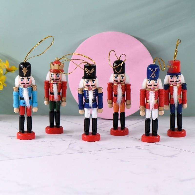 1/3/6Pcs Desktop Decor 12cm Mi - Nutcracker Figurine บทวิจารณ์และราคา