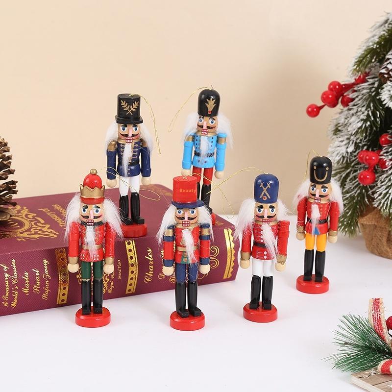1/3/6Pcs Desktop Decor 12cm Mi - Nutcracker Figurine บทวิจารณ์และราคา