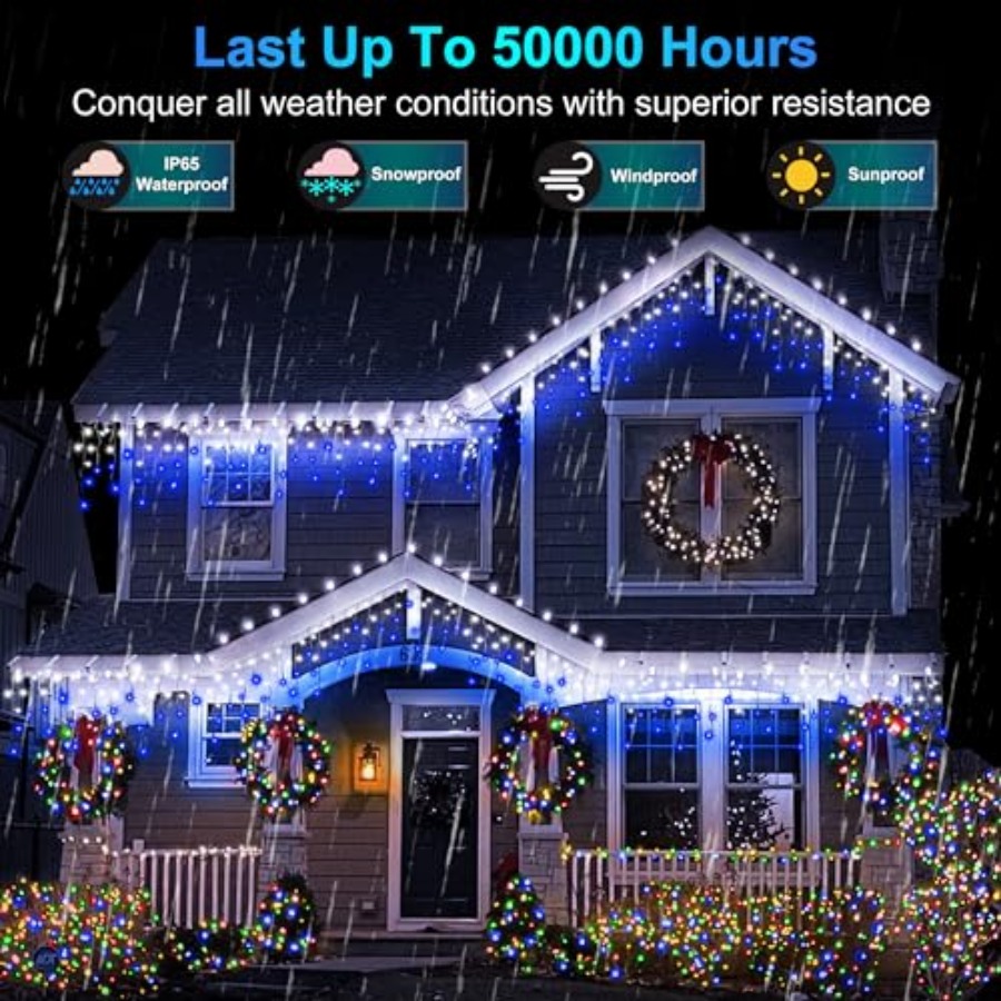 612 LED 60Feet Christmas Light - Christmas Lights Outdoor บทวิจารณ์และราคา
