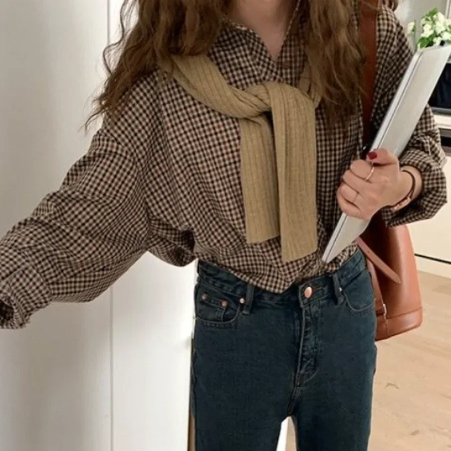 Plaid Shirt for Women's Autumn - Christmas Throw Blanket บทวิจารณ์และราคา