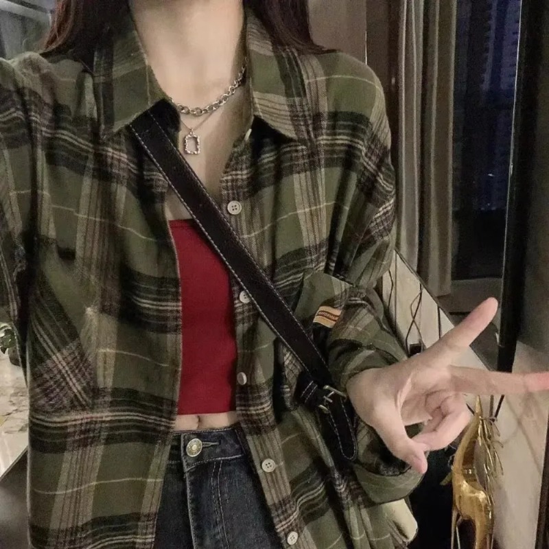 Plaid Shirt for Women's Autumn - Christmas Throw Blanket บทวิจารณ์และราคา