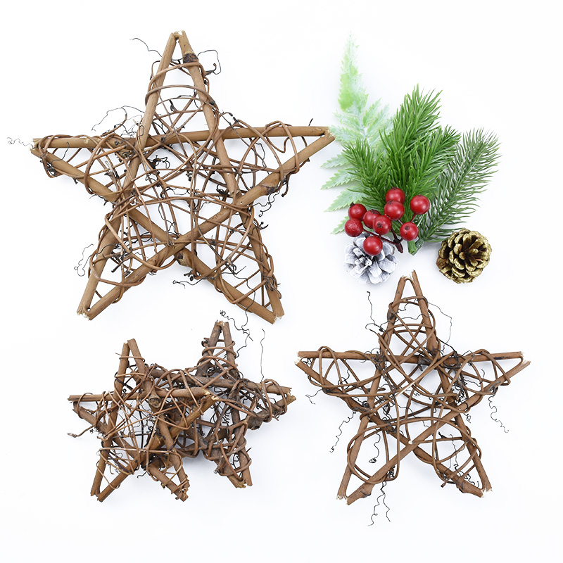 1pc 10/15/20cm Artificial Flow - Christmas Wreath Fake บทวิจารณ์และราคา