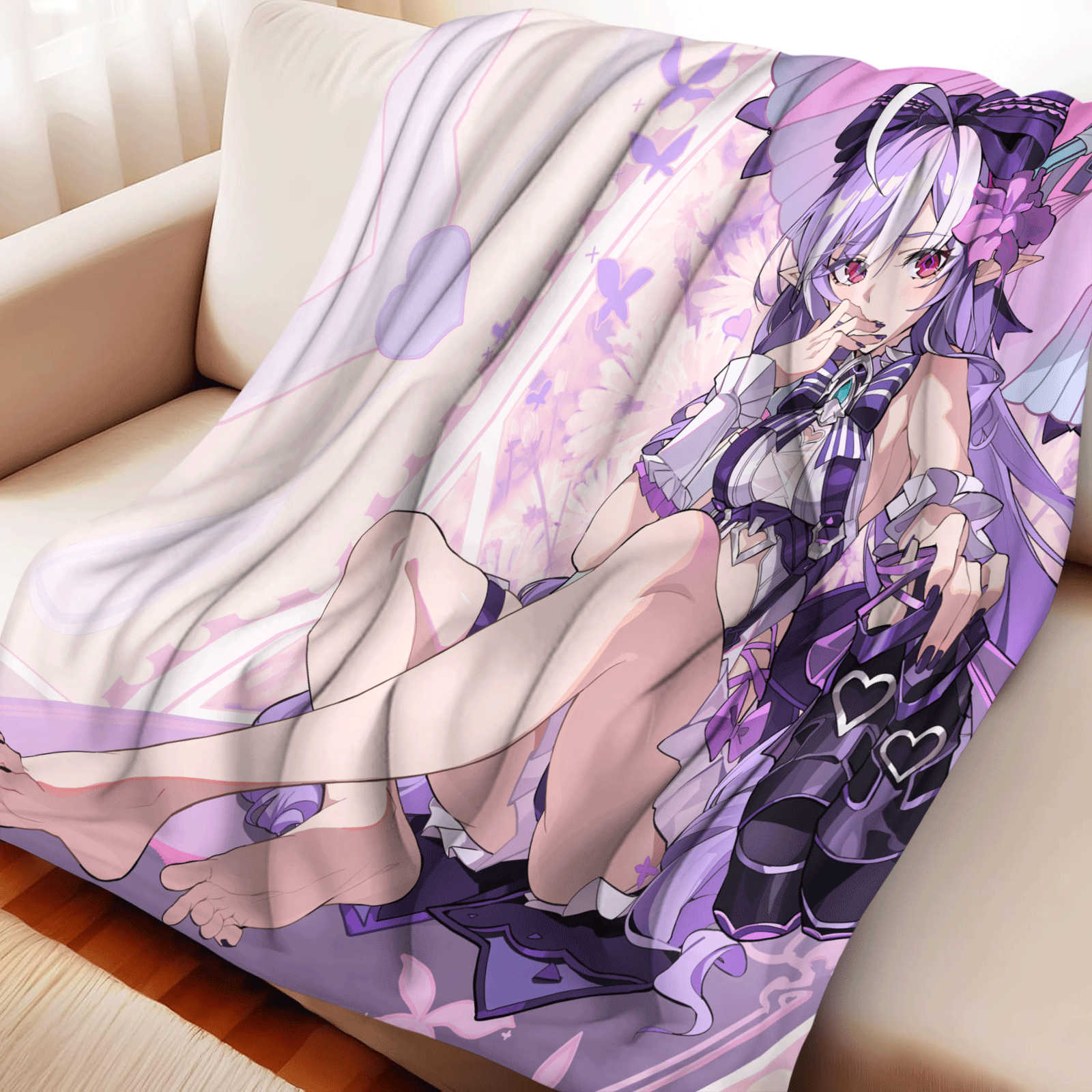 Cartoon Zenless Zone Zero  Fla - Christmas Throw Blanket บทวิจารณ์และราคา