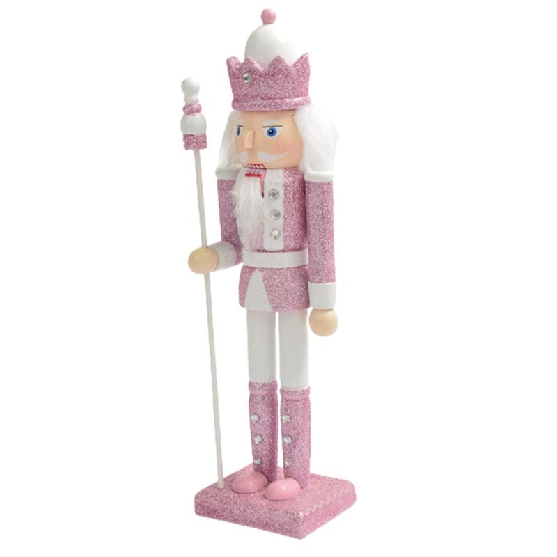AT16 30cm Pink Wooden Nutcrack - Nutcracker Figurine บทวิจารณ์และราคา