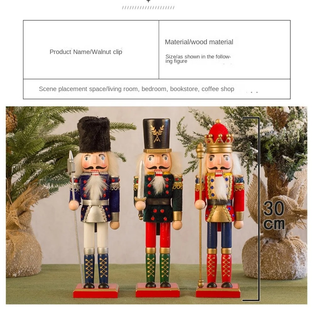 Merry Christmas Vintage Christ - Nutcracker Figurine บทวิจารณ์และราคา