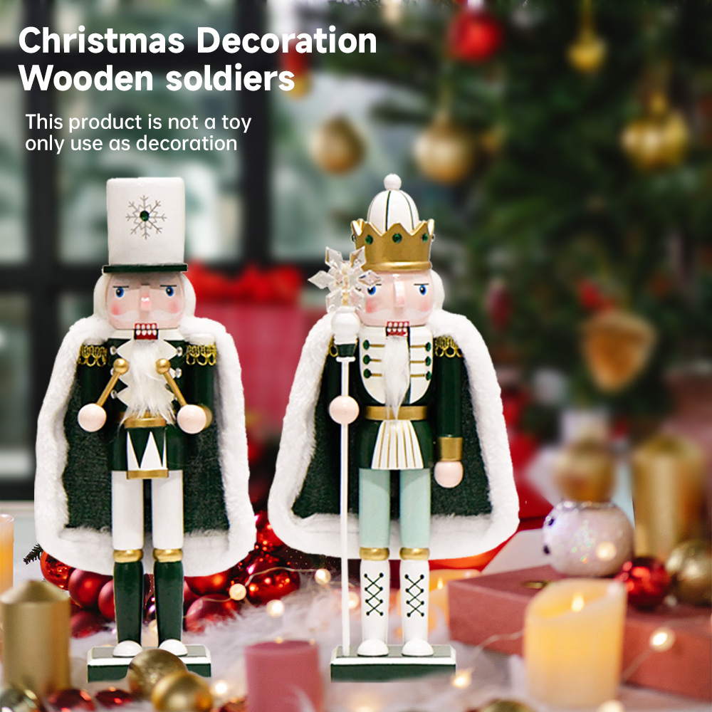 30CM Nutcracker snowflake cape - Nutcracker Figurine บทวิจารณ์และราคา