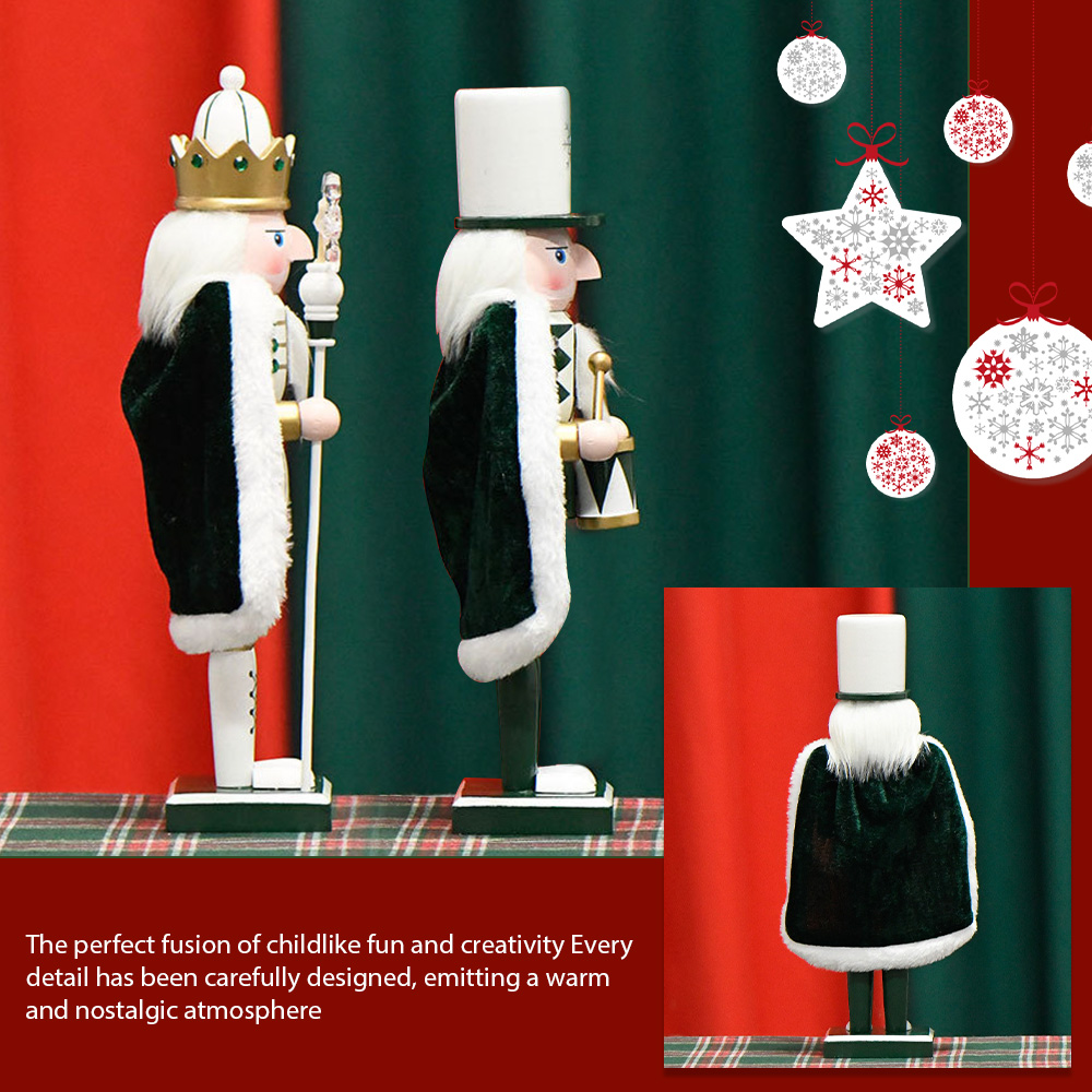 30CM Nutcracker snowflake cape - Nutcracker Figurine บทวิจารณ์และราคา