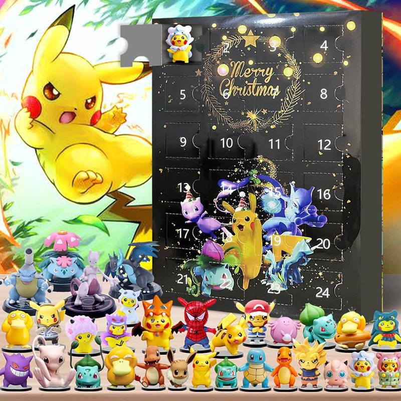 Pokemon 24 Days Christmas Coun - Advent Calendar Gift บทวิจารณ์และราคา