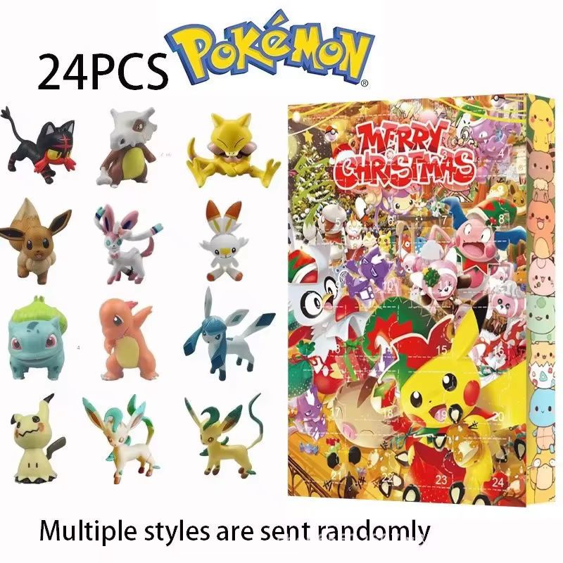 Pokemon 24 Days Christmas Coun - Advent Calendar Gift บทวิจารณ์และราคา