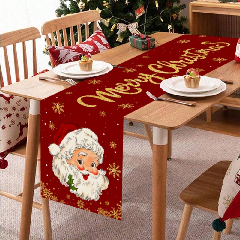 Christmas Table Runner Merry C - Christmas Table Runner บทวิจารณ์และราคา