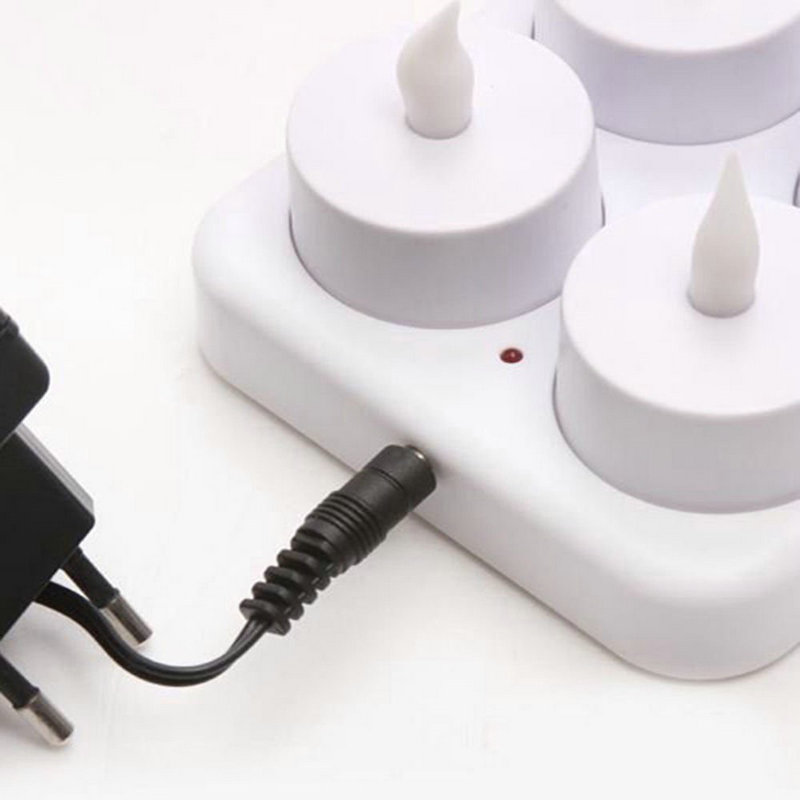 Set of 12 Rechargeable led can - Holiday Candle Set บทวิจารณ์และราคา