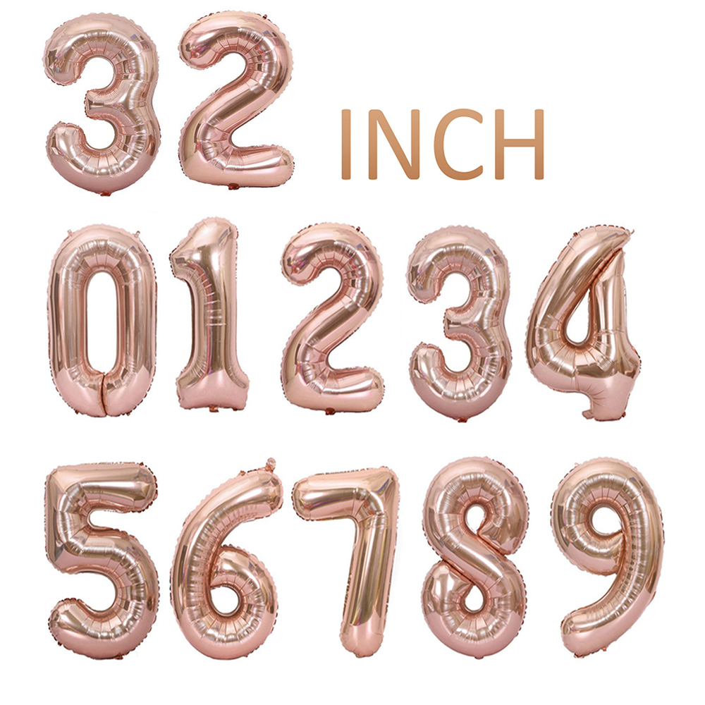 Happy Birthday 32Inch Number F - Tinsel Garland Decoration บทวิจารณ์และราคา