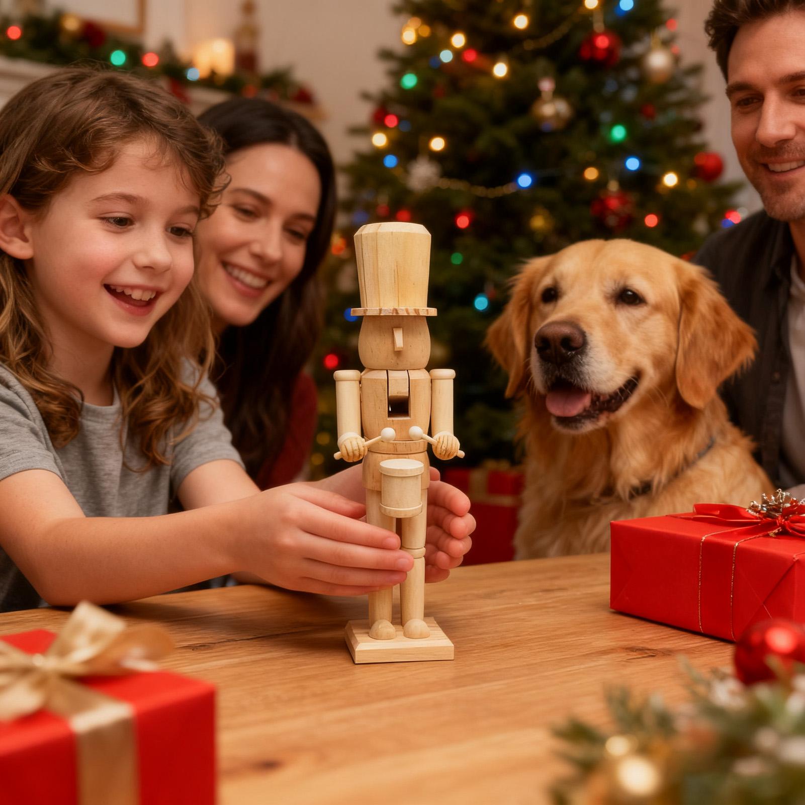 Nutcrackers Figures 38cm Woode - Nutcracker Figurine บทวิจารณ์และราคา