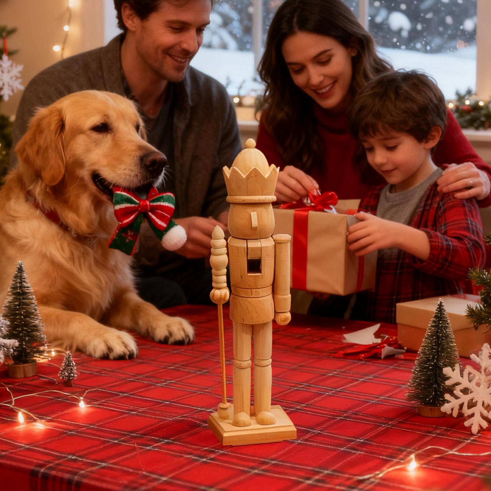 Nutcrackers Figures 38cm Woode - Nutcracker Figurine บทวิจารณ์และราคา