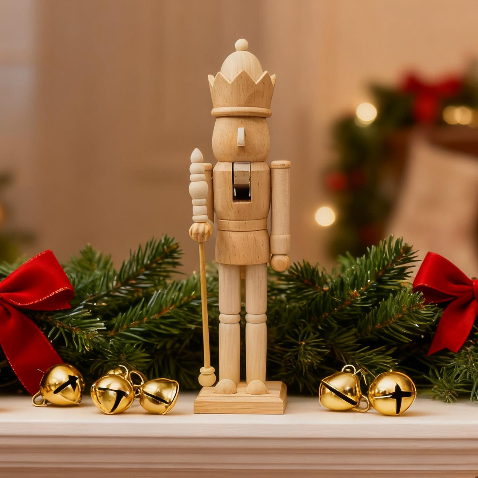 Nutcrackers Figures 38cm Woode - Nutcracker Figurine บทวิจารณ์และราคา
