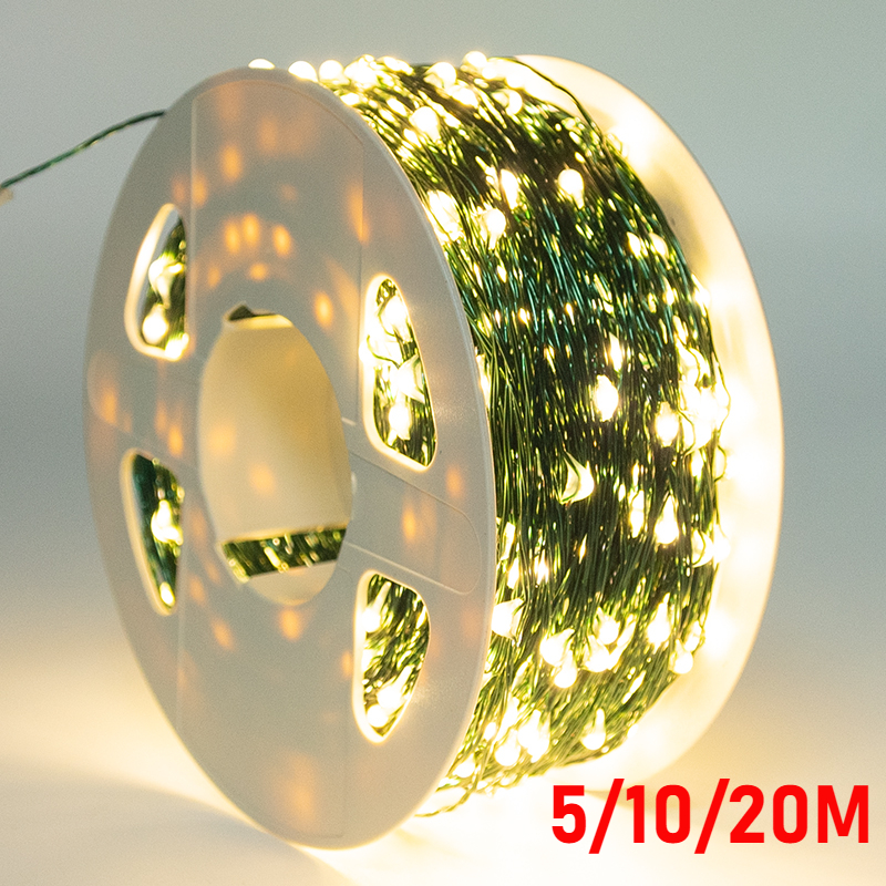 5M/10M/20M LED Copper Wire Str - Led Fairy String Lights บทวิจารณ์และราคา