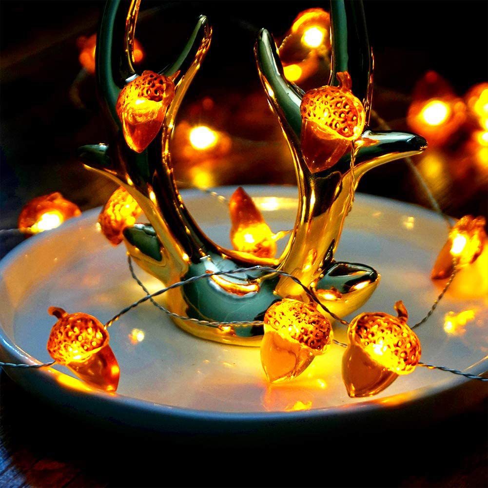 30 LEDs Acorn String Lights Th - Led Fairy String Lights บทวิจารณ์และราคา