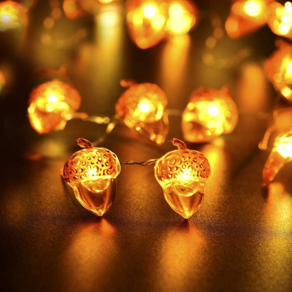 30 LEDs Acorn String Lights Th - Led Fairy String Lights บทวิจารณ์และราคา