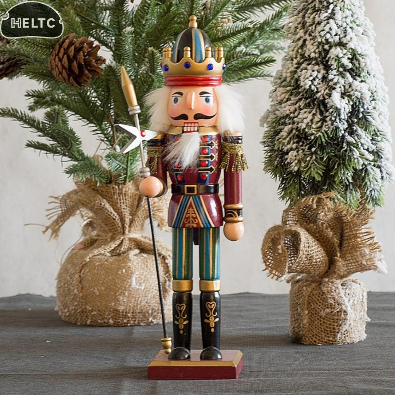 1Pcs 30CM Cartoon Walnut Soldi - Nutcracker Figurine บทวิจารณ์และราคา
