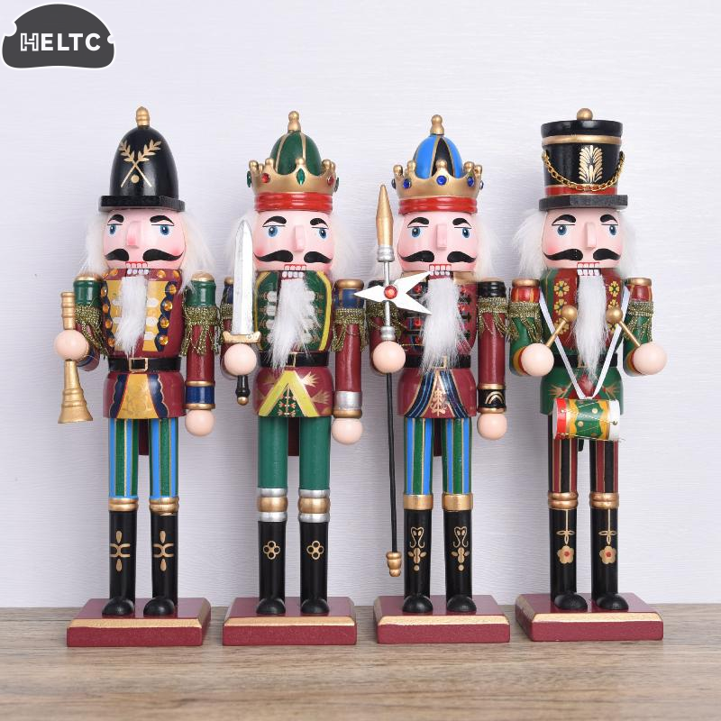 1Pcs 30CM Cartoon Walnut Soldi - Nutcracker Figurine บทวิจารณ์และราคา